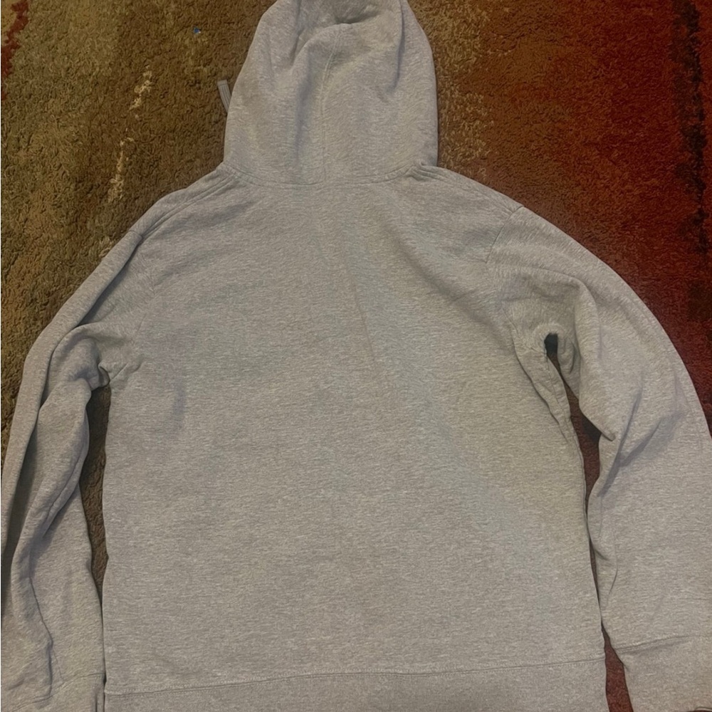 The North Face Light Gray Fleece Hoodie - Picture 2 of 3